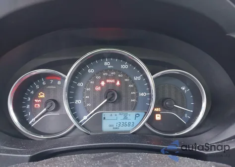 2016 Toyota Corolla Le из США, поврежденный, VIN 2T1BURHE4GC570505